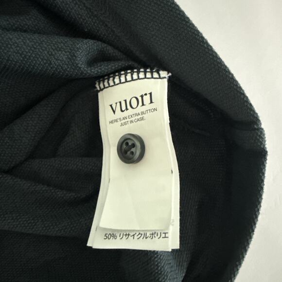 Vuori V164 Ace Men's Polo green Athletic Stretch Shirt Large - Picture 4 of 5